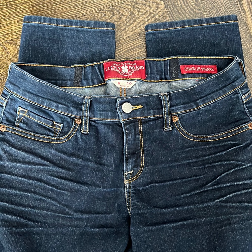 Lucky Brand Charlie “looser” Skinny Jean, size 8/29